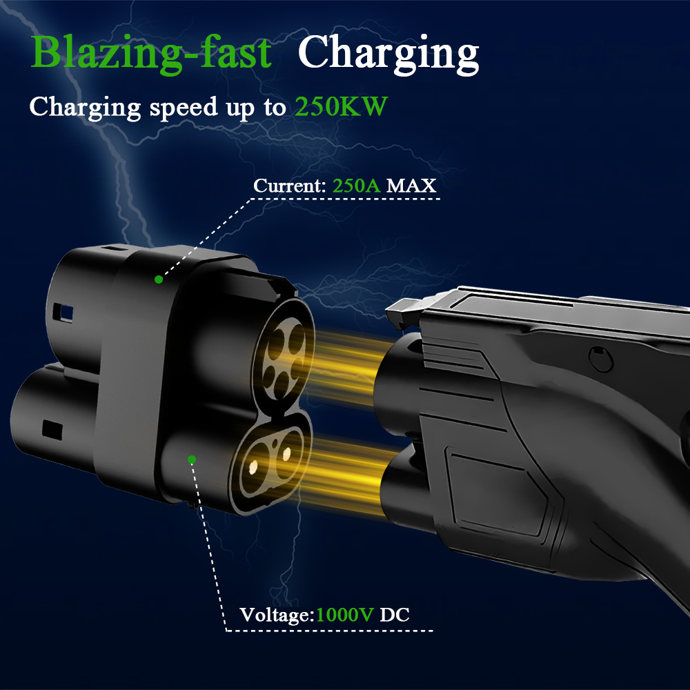 Adattatore per connettori di r - Ccs2 To Ccs1 Fast Charge Adapter 250Kw recensione e prezzo