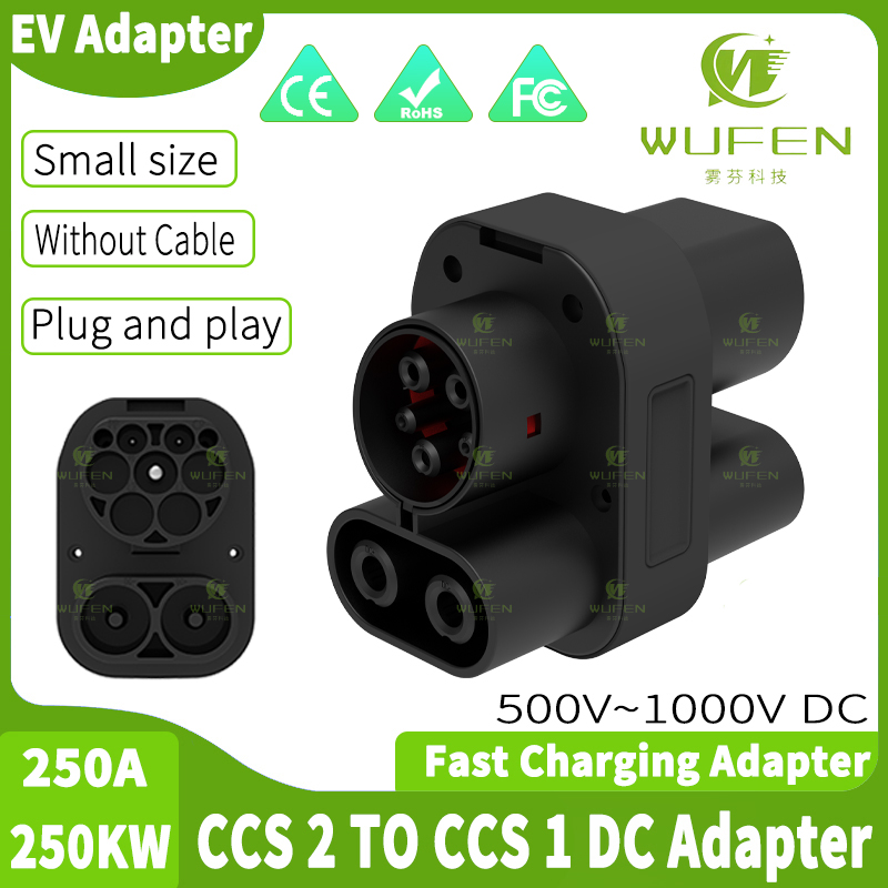 WUFEN Adattatore AC & DC CCS2  - Ccs2 To Ccs1 Fast Charge Adapter 250Kw recensione e prezzo