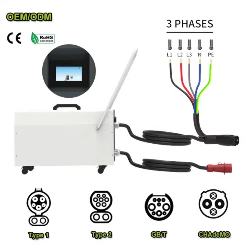 Colonnina di Ricarica Portatil - Portable Dc Fast Charger 20Kw Ccs2 recensione e prezzo