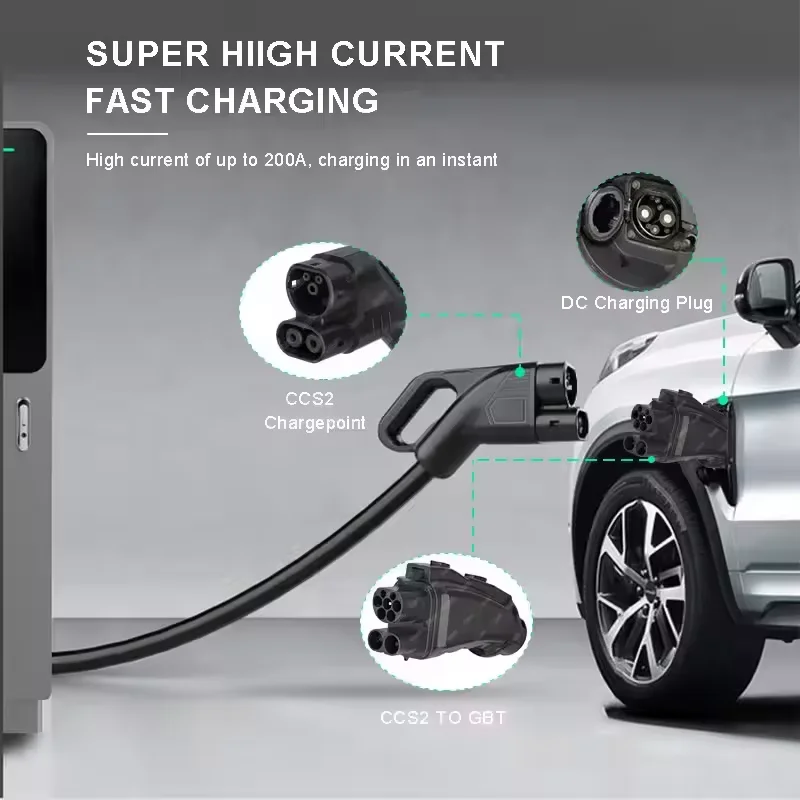 Caricatore EV DC 200A 250A 100 - Gb/T To Ccs2 200A Fast Charging Adapter recensione e prezzo